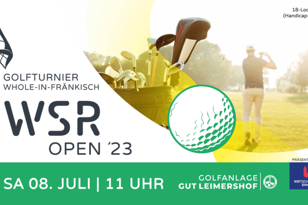 Golfturnier WSR Open 2023 auf Gut Leimershof